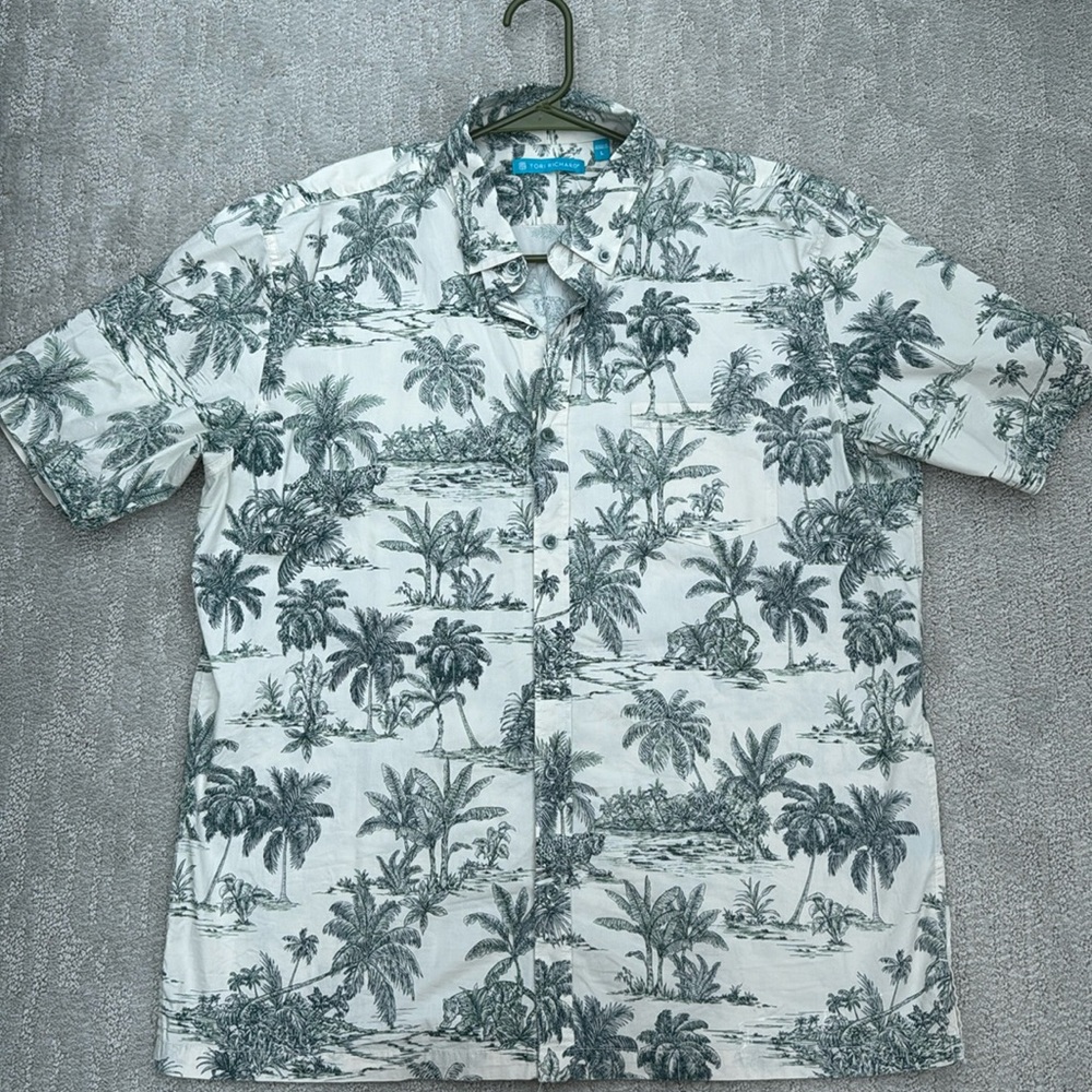 Tori Richard Jungle Aloha Shirt Large